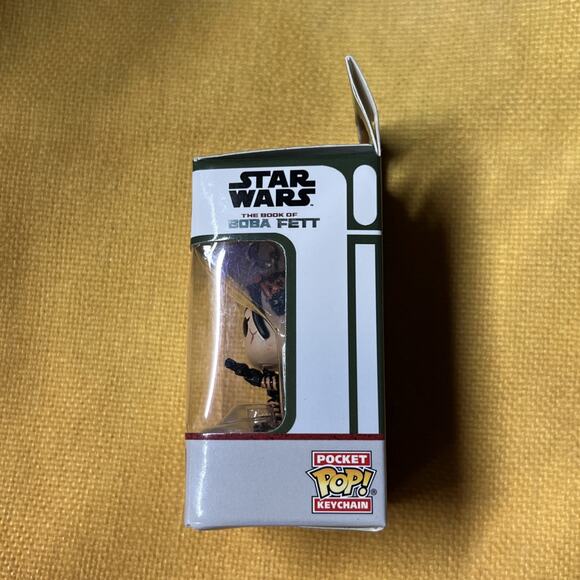 NEW Funko Pocket POP! Keychain Star Wars Fennec Shand The Book of Boba Fett NIB - Picture 4 of 7